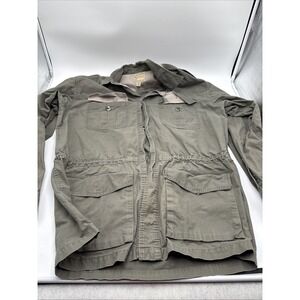 Cabela's Safari Series‎ Hunting Jacket Mens Size Extra Large Green Button Down